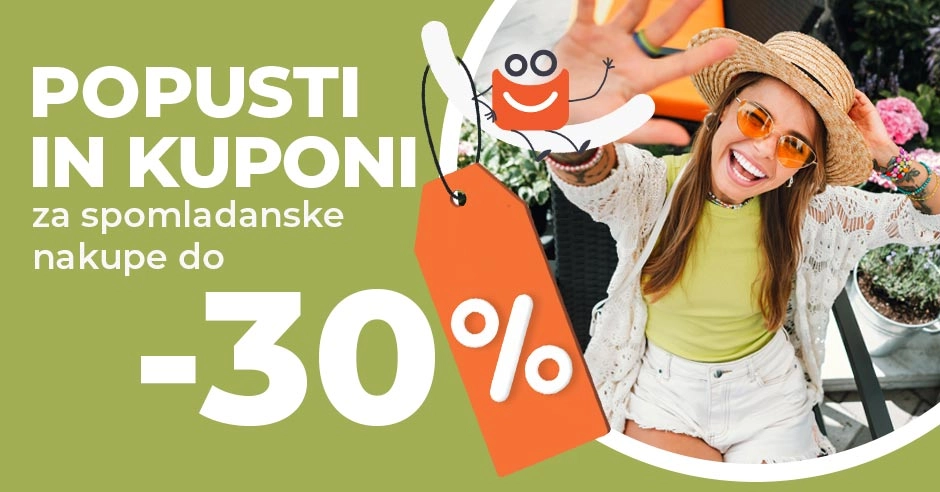 Spomladanski popusti so tu: kateri so najboljši in kaj se splača…