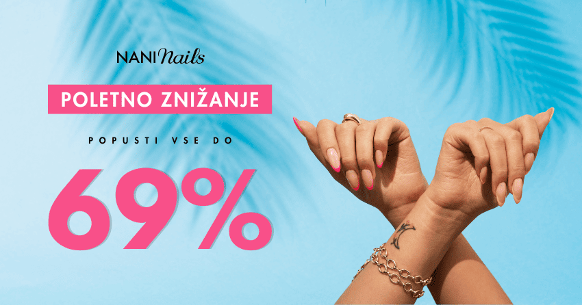 nakupi lakov za nohte so še bolj ugodni s kodo za popust