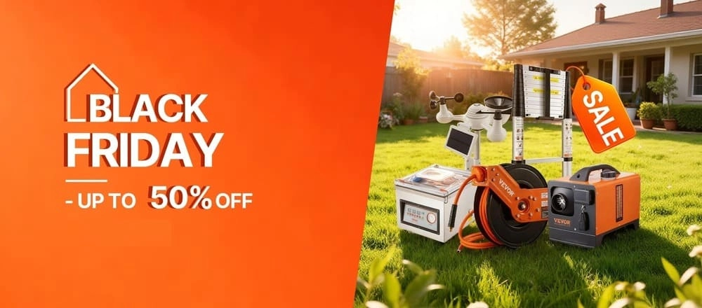 izkoristite privlačne akcije Vevor Black Friday