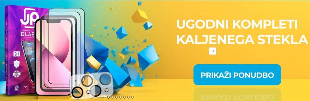kaljeno steklo je učinkovita zaščita za naprave in ga najdete ugodno tudi v kompletu