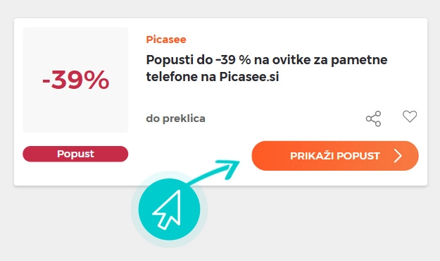 Kako uporabiti Picasee popuste