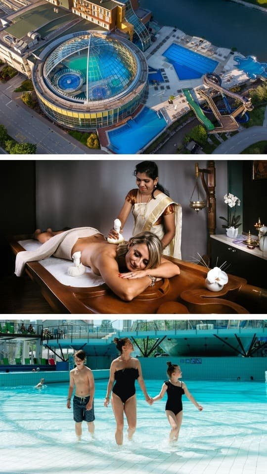 akcije paketov za zdravilišče, bazene, wellness so privlačne