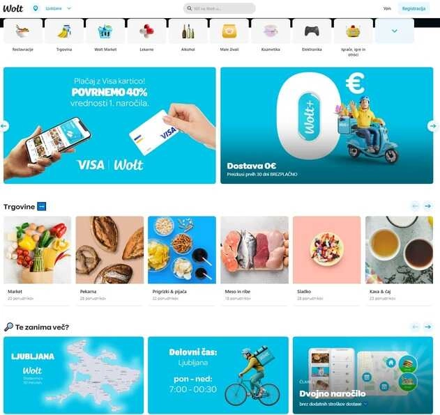 naročajte z Wolt kuponi, ki prinašajo darilo ob naročilu, popust na dostavo ali hrano na wolt slovenija