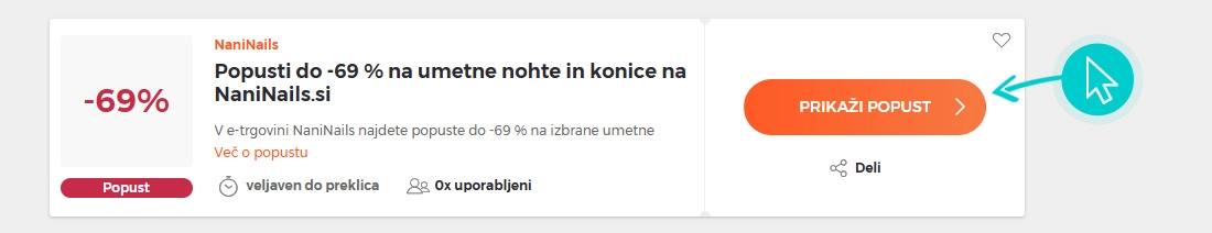 Kako uporabiti NaniNails popuste