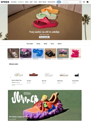 crocs slovenija spletna trgovina