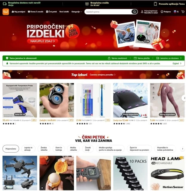nakupi na temu slovenija so vedno z brezplačno dostavo