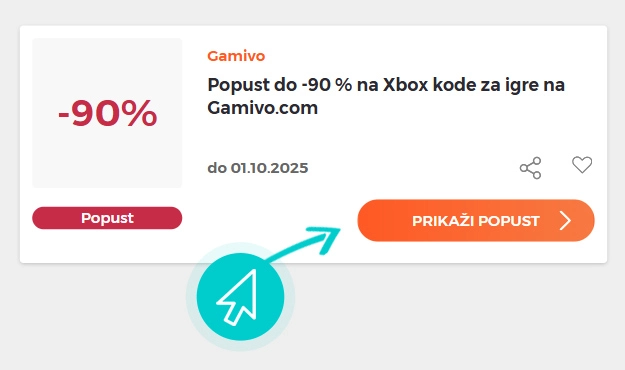 Kako uporabiti Gamivo popuste