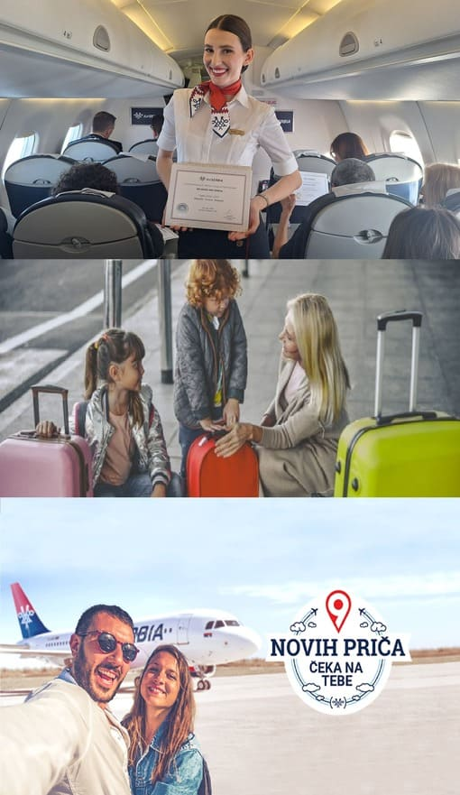 AirSerbia karte