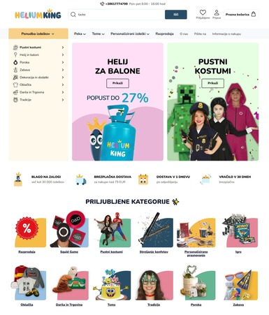 heliumking trgovina
