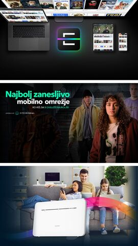 izkoristite akcije za ugoden nakup naročnine na internet, tv ali mobitel za vso družino