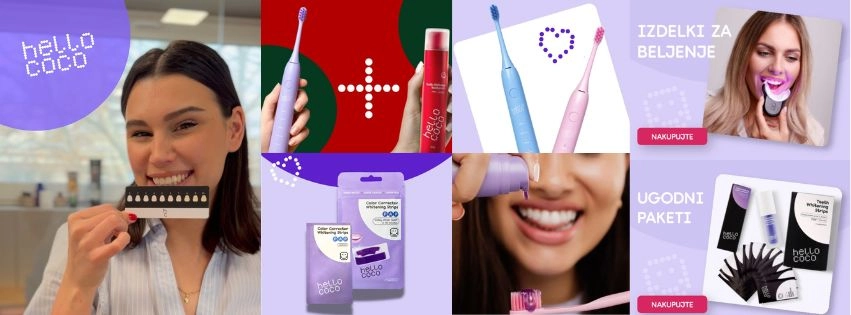 splača se spremljati akcije pa tudi uprabiti hello coco kupon, da kupite ceneje