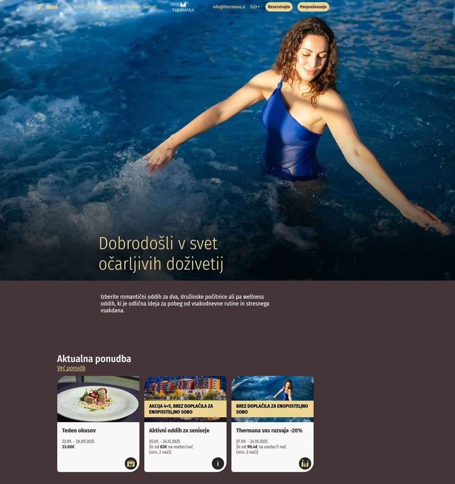 terme 15 minut iz centra mesta Laško