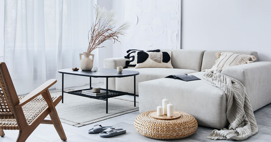 spomladanski nakupi pohistva za dnevno sobo in opreme za dom